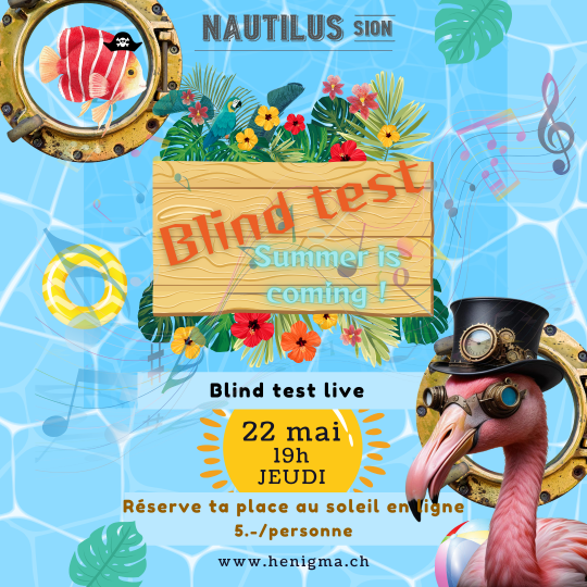 blind test summer sion (Publication Instagram)